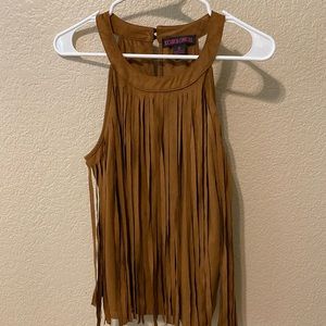 Rock&Roll Cowgirl Fringe Tank